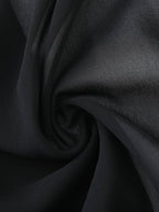 Women's Tie Front Sheer Blouse | Open Front 3/4 Sleeve Top