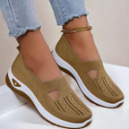 Women's Orthopedic Sneakers - Slip On Walking Trainers
