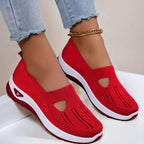 Women's Orthopedic Sneakers - Slip On Walking Trainers