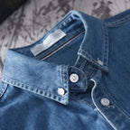 Men's Denim Button Up Shirt - Rugged Western Shirt