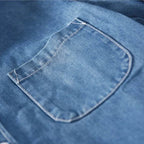 Men's Denim Button Up Shirt - Rugged Western Shirt