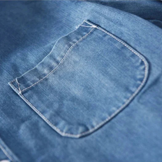 Men's Denim Button Up Shirt - Rugged Western Shirt