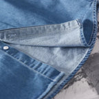 Men's Denim Button Up Shirt - Rugged Western Shirt