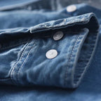 Men's Denim Button Up Shirt - Rugged Western Shirt