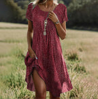 Women's Summer Dress - Boho Chic Sundress