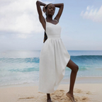 Women's Sleeveless A-Line Maxi Dress | Elegant Flowing Summer Style