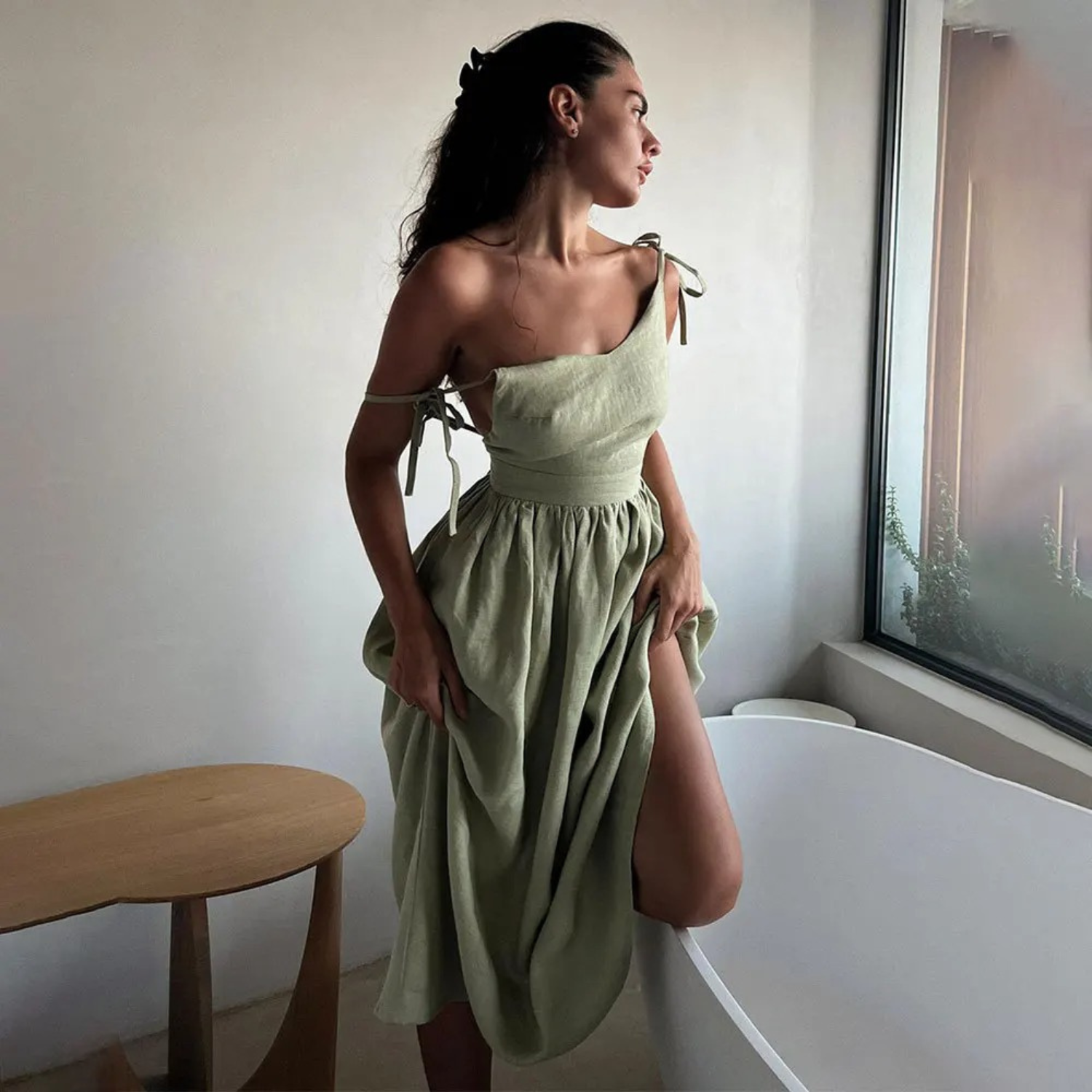 Women's Sleeveless A-Line Maxi Dress | Elegant Flowing Summer Style