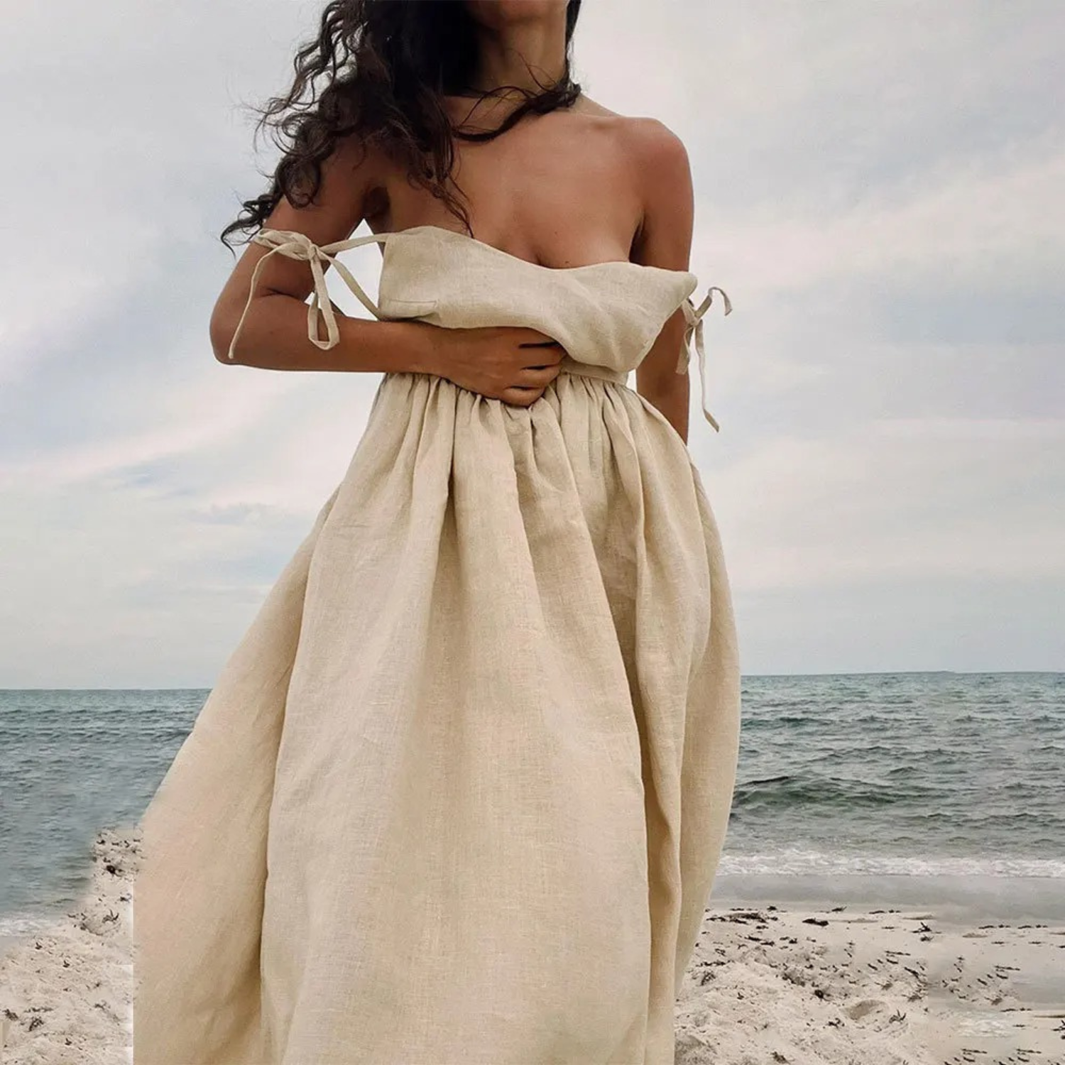 Women's Sleeveless A-Line Maxi Dress | Elegant Flowing Summer Style