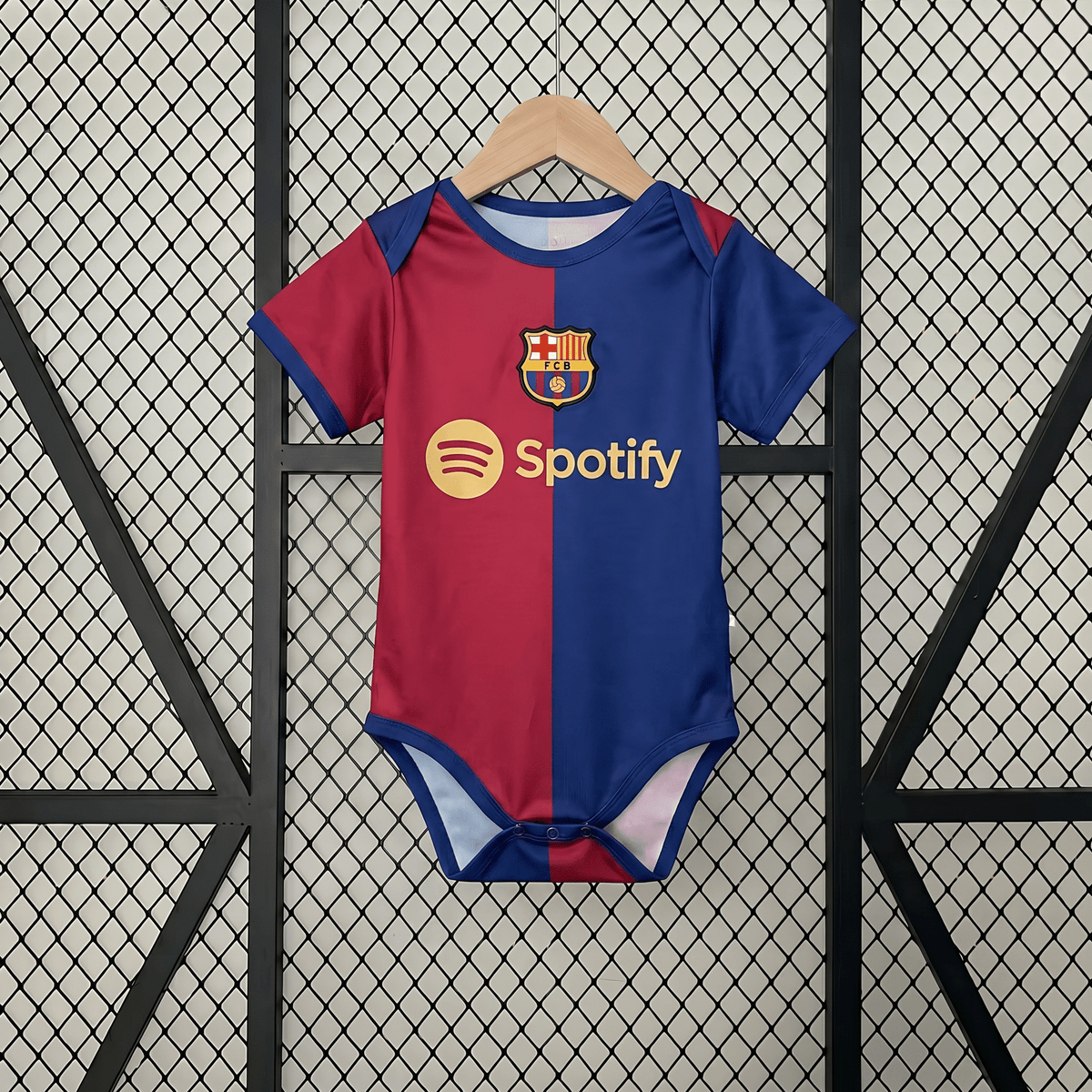 Barca 2024 Home Baby Bodysuit