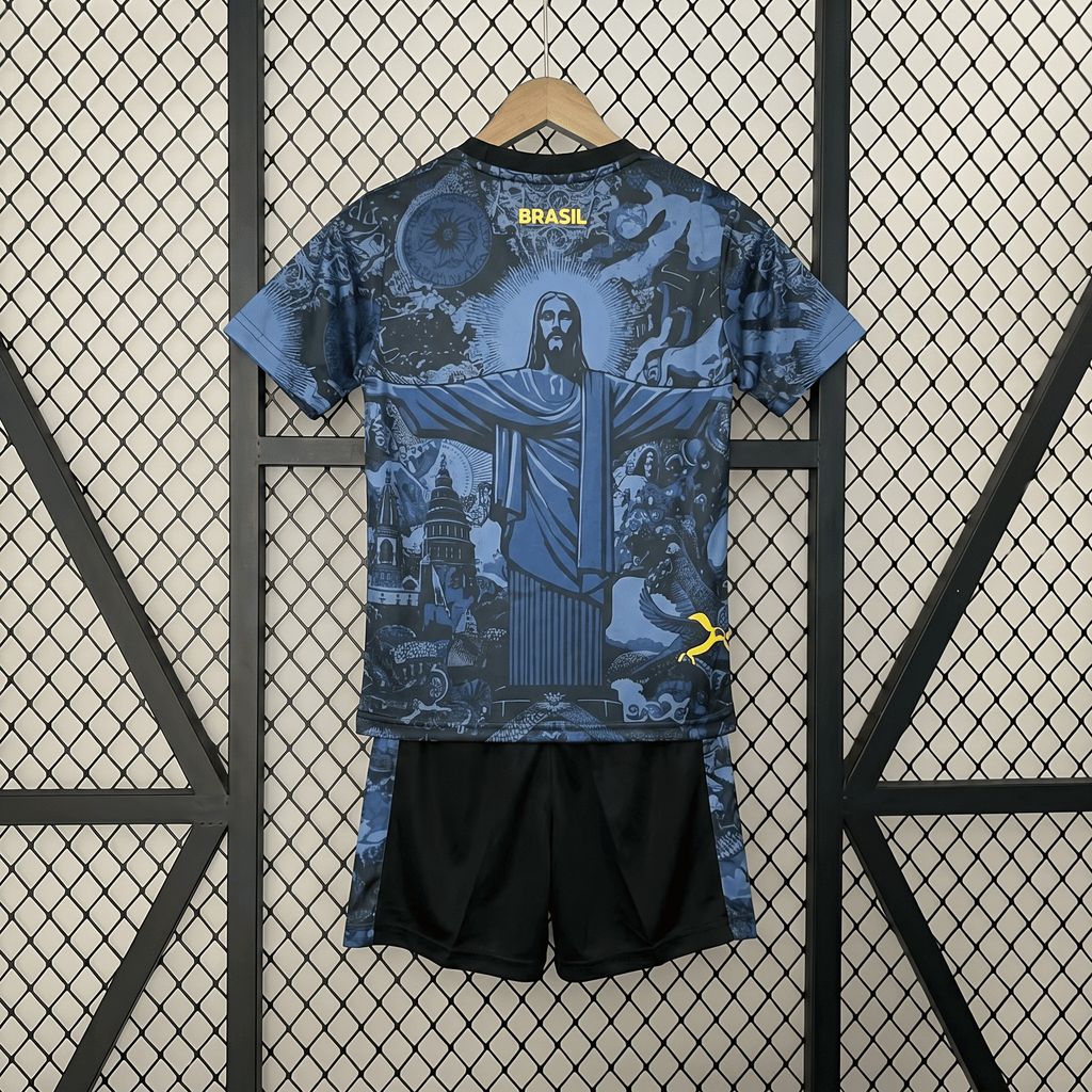 Brazil Jesus 2024 Blue Jersey